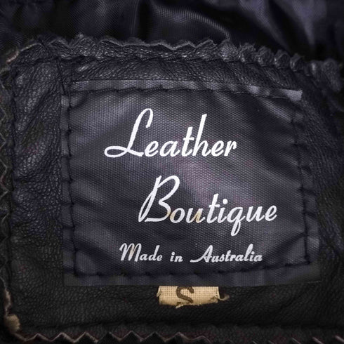 オーストラリア製 本革 レザージャケット メンズ JPN:S